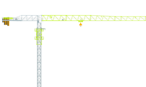 Flat-top Tower Crane WA6513-6/8