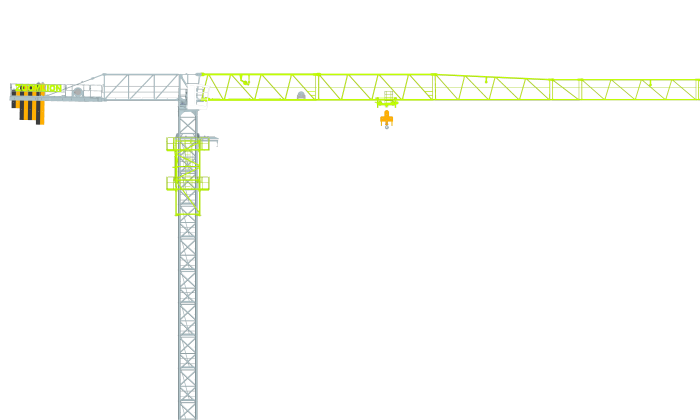 Flat-top Tower Crane WA6513-6/8