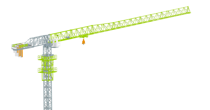 Flat-top Tower Crane WA350-16/20