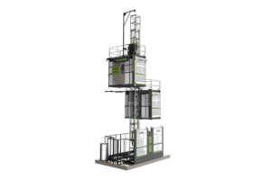 Topless Hydraulic Luffing Jib Crane